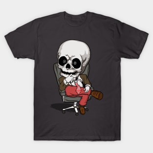 Sitting skull T-Shirt